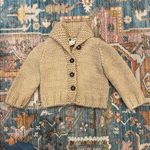 The Blueberry Hill Knit Button Cardigan Sweater 3-12 months